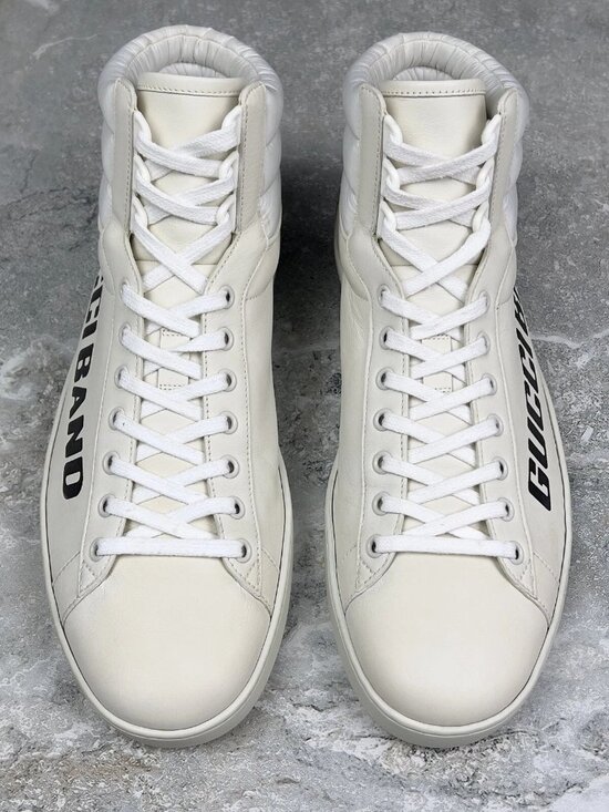 Gucci Ace Band Graphic Print Sneakers Calfskin White 10 G or 10.5 US or 44 EUR main image 14